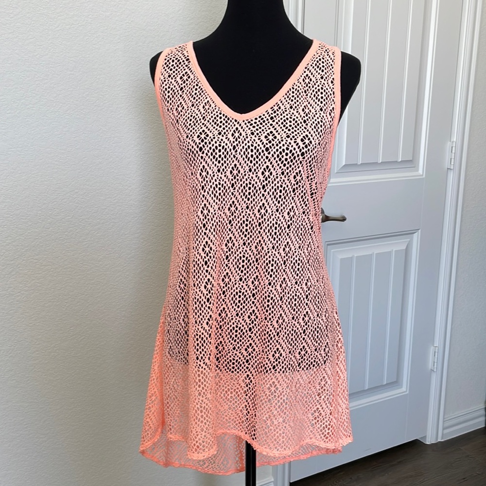 Op peach beach swim coverup